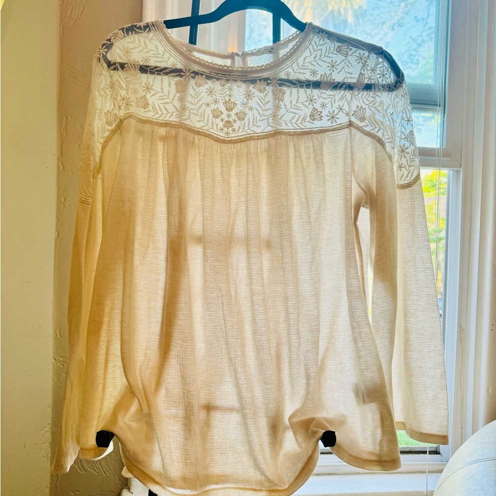 BOHEMIAN TOP. SIZE M. STYLE & CO.